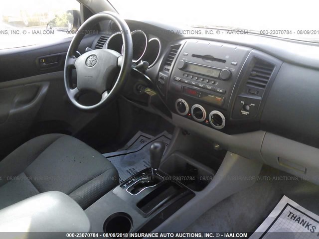 5TEUU42N16Z247526 - 2006 TOYOTA TACOMA Күміс фото 5