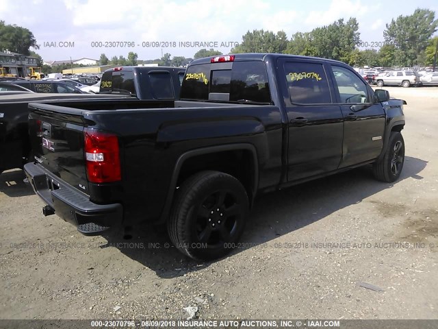 3GTU2MECXHG170959 - 2017 GMC SIERRA K1500 SLE BLACK photo 4