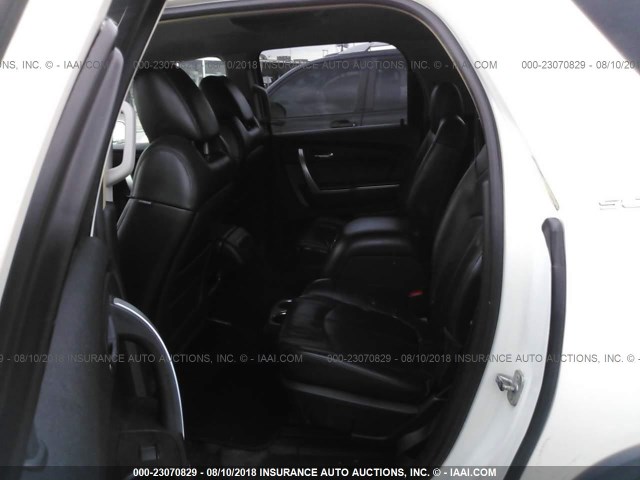 1GKER23D79J161334 - 2009 GMC ACADIA SLT-1 Blanco foto 8