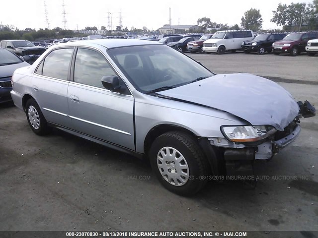 1HGCF86662A125072 - 2002 HONDA ACCORD VALUE SILVER photo 1