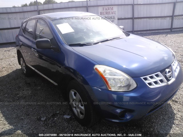 JN8AS5MT8BW174337 - 2011 NISSAN ROGUE S/SV/KROM BLUE photo 1