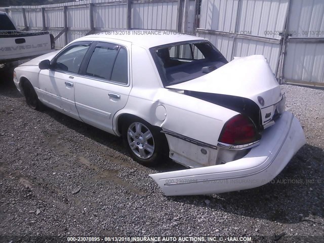 2FAFP74W4XX158596 - 1999 FORD CROWN VICTORIA LX WHITE photo 3