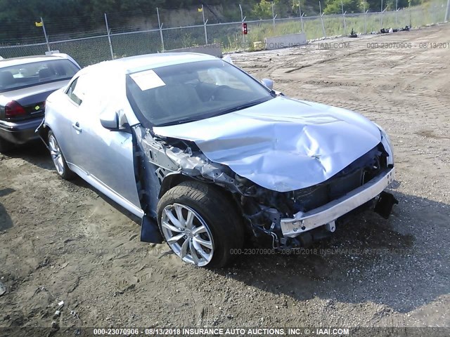 JN1CV6FE9BM951249 - 2011 INFINITI G37 SPORT BLUE photo 1