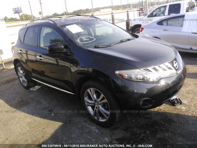 JN8AZ18W49W145209 - 2009 NISSAN MURANO S/SL/LE BLACK photo 1