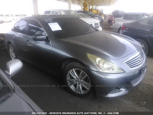 JN1CV6AP7BM501592 - 2011 INFINITI G37 SPORT GRAY photo 1