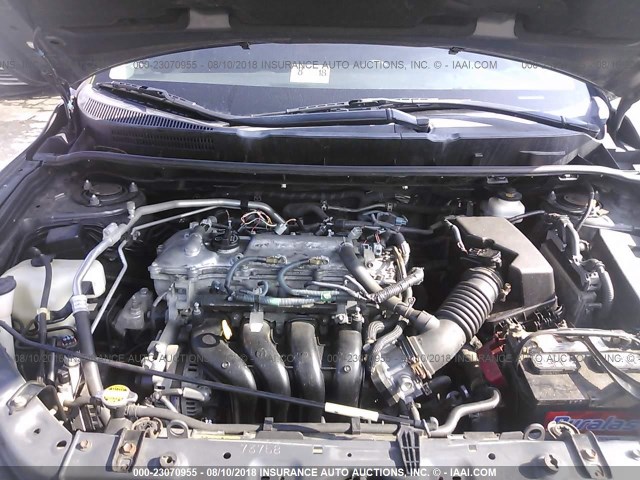 2T1KV40E79C073790 - 2009 TOYOTA COROLLA MATRIX  GRAY photo 10