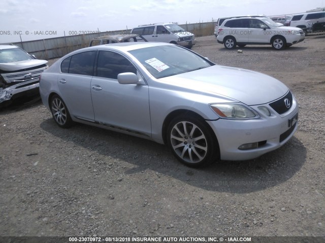 JTHBN96S765002121 - 2006 LEXUS GS GENERATION 200 430 SILVER photo 1