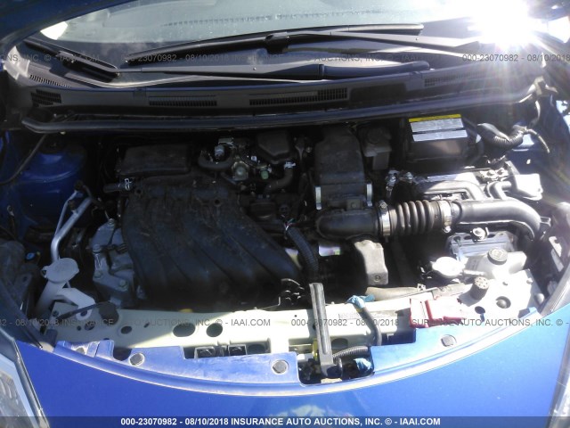 3N1CE2CP8HL368768 - 2017 NISSAN VERSA NOTE S/S PLUS/SV/SL/SR BLUE photo 10