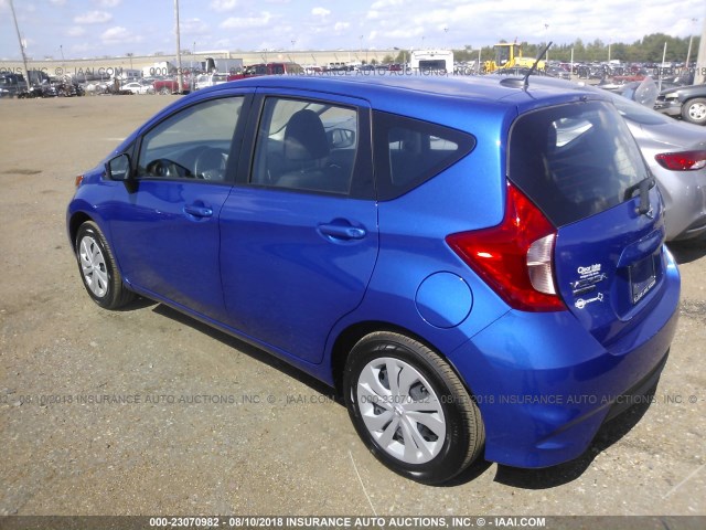 3N1CE2CP8HL368768 - 2017 NISSAN VERSA NOTE S/S PLUS/SV/SL/SR BLUE photo 3