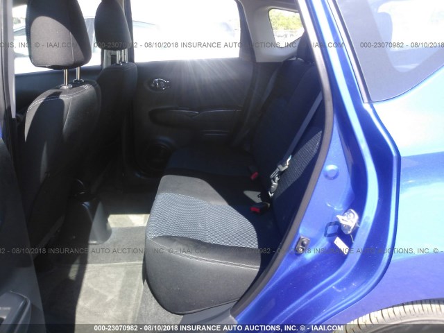 3N1CE2CP8HL368768 - 2017 NISSAN VERSA NOTE S/S PLUS/SV/SL/SR BLUE photo 8