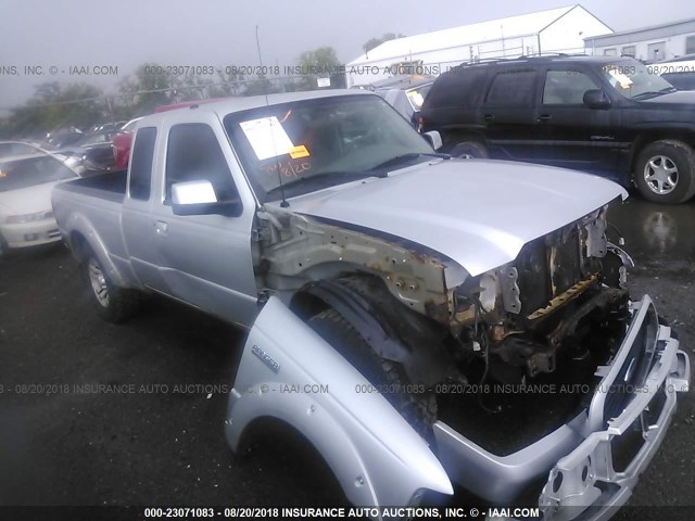 1FTZR45E08PA69394 - 2008 FORD RANGER SUPER CAB SILVER photo 1