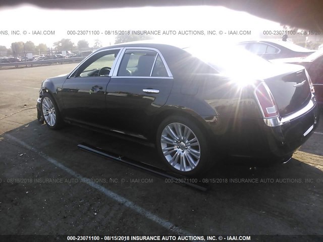 2C3CCACGXCH156926 - 2012 CHRYSLER 300 LIMITED BLACK photo 3