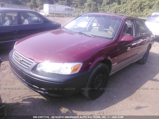 4T1BG22K8YU975134 - 2000 TOYOTA CAMRY CE/LE/XLE 栗色 照片 2