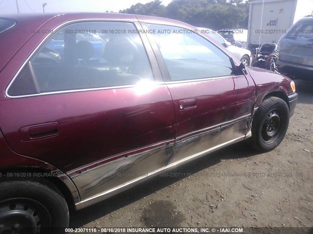 4T1BG22K8YU975134 - 2000 TOYOTA CAMRY CE/LE/XLE 栗色 照片 6