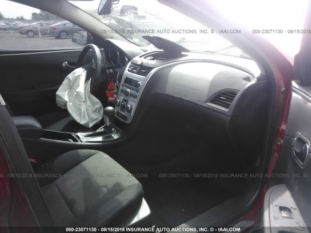1G1ZC5E08CF303011 - 2012 CHEVROLET MALIBU 1LT მუქწითელი ფოტო 5