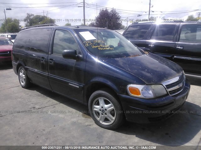 1GNDX13E44D109707 - 2004 CHEVROLET VENTURE LUXURY BLUE photo 1