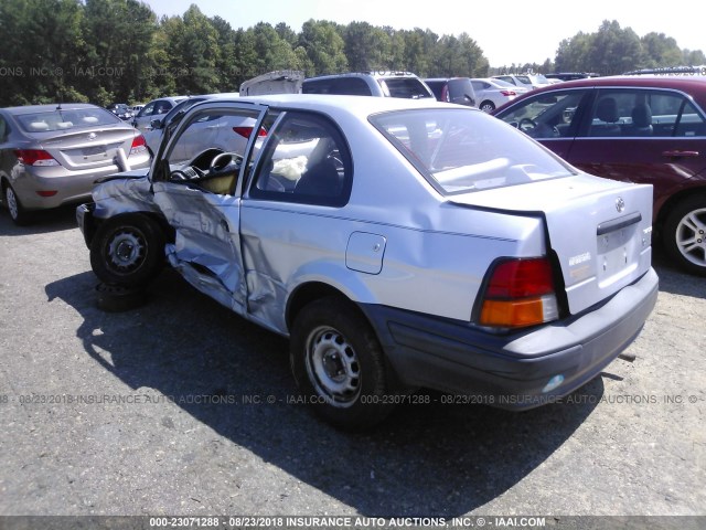 JT2AC52L6T0137649 - 1996 TOYOTA TERCEL STD/DX SILVER photo 3