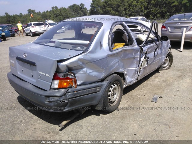 JT2AC52L6T0137649 - 1996 TOYOTA TERCEL STD/DX SILVER photo 4