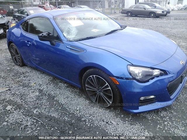 JF1ZCAB19D2600560 - 2013 SUBARU BRZ 2.0 PREMIUM BLUE photo 6