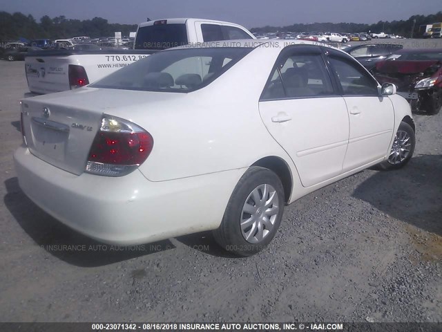 4T1BE32K36U702689 - 2006 TOYOTA CAMRY LE/XLE/SE 白色 照片 4