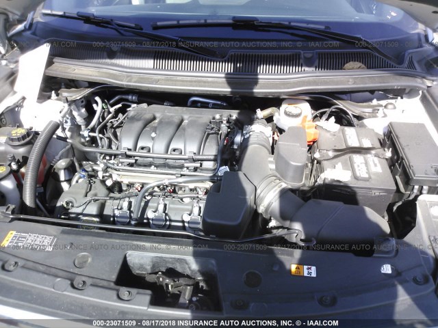 1FM5K7F8XJGA27782 - 2018 FORD EXPLORER LIMITED SILVER photo 10