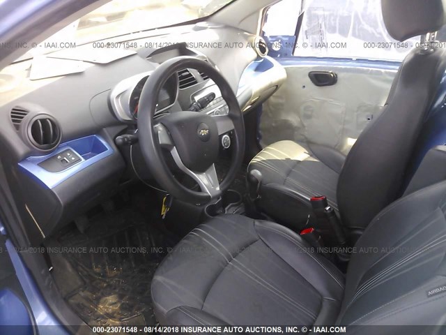 KL8CA6S95EC401664 - 2014 CHEVROLET SPARK LS BLUE photo 5