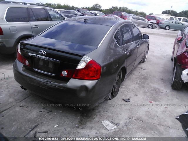 JNKAY01E66M104628 - 2006 INFINITI M35 SPORT GOLD photo 4