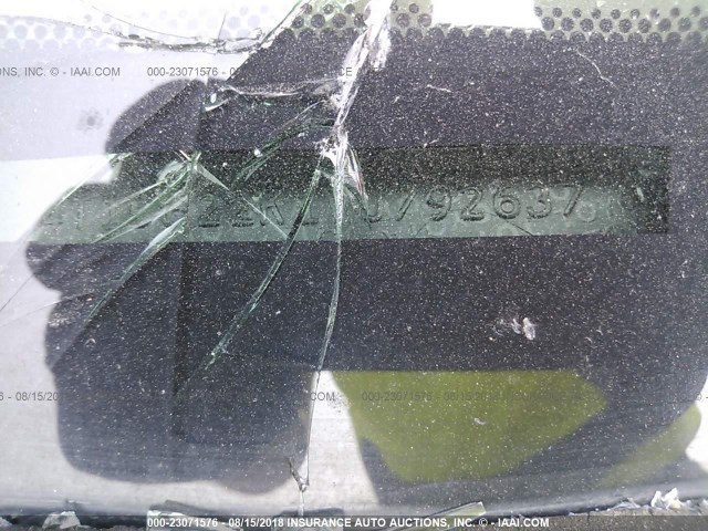 4T1BG22K1VU792637 - 1997 TOYOTA CAMRY CE/LE/XLE 银色 照片 9