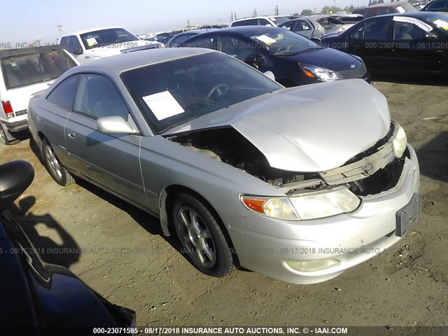 2T1CF22P53C608527 - 2003 TOYOTA CAMRY SOLARA SE/SLE ვერცხლისფერი ფოტო 1