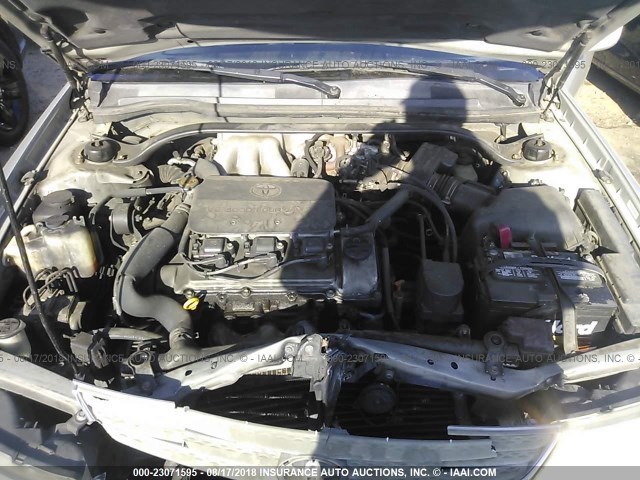 2T1CF22P53C608527 - 2003 TOYOTA CAMRY SOLARA SE/SLE ვერცხლისფერი ფოტო 10