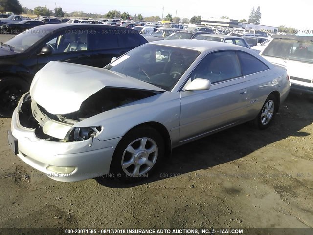 2T1CF22P53C608527 - 2003 TOYOTA CAMRY SOLARA SE/SLE ვერცხლისფერი ფოტო 2
