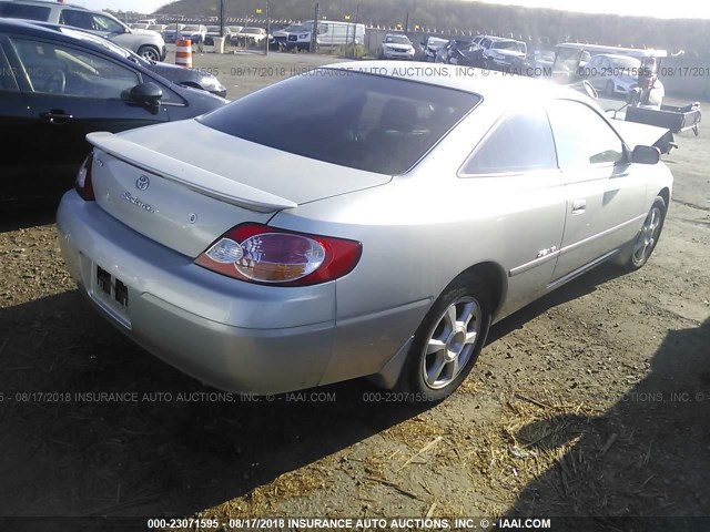 2T1CF22P53C608527 - 2003 TOYOTA CAMRY SOLARA SE/SLE ვერცხლისფერი ფოტო 4