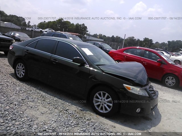 4T1BK3EK5BU617724 - 2011 TOYOTA CAMRY SE/LE/XLE GREEN photo 1