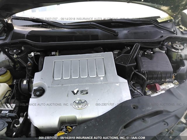 4T1BK3EK5BU617724 - 2011 TOYOTA CAMRY SE/LE/XLE GREEN photo 10