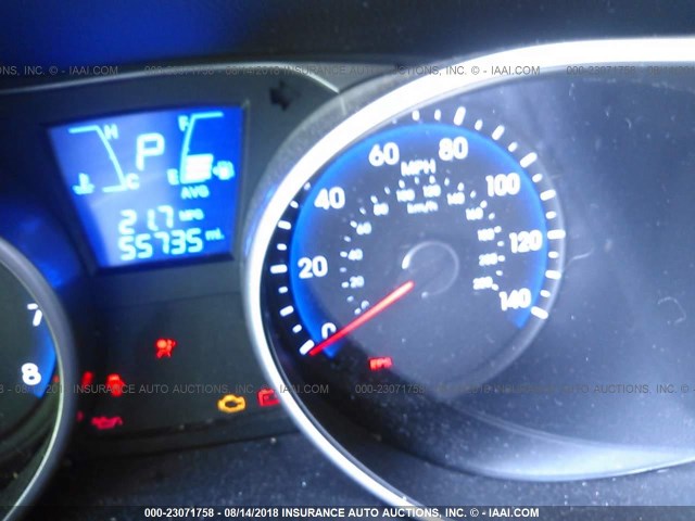 KM8JU3AC6CU388847 - 2012 HYUNDAI TUCSON GLS/LIMITED ლურჯი ფოტო 7