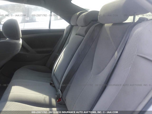 4T1BE46K97U509240 - 2007 TOYOTA CAMRY NEW GENERAT CE/LE/XLE/SE SILVER photo 8