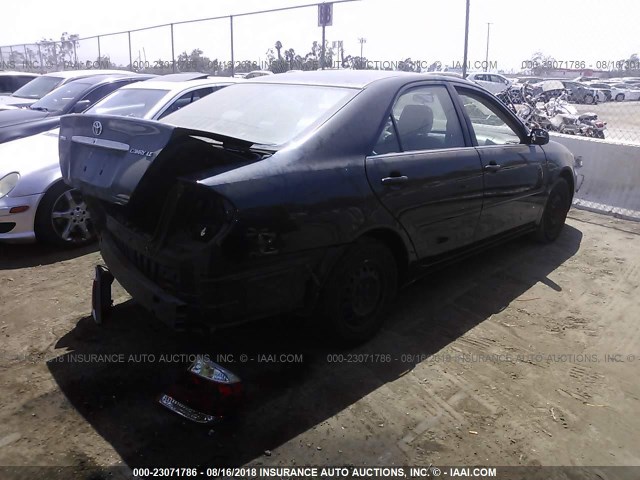 4T1BE32K76U711816 - 2006 TOYOTA CAMRY LE/XLE/SE BLACK photo 4