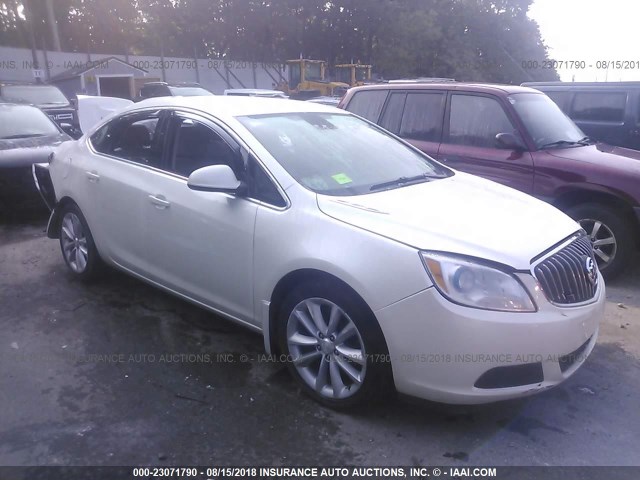 1G4PP5SK9F4111620 - 2015 BUICK VERANO WHITE photo 1