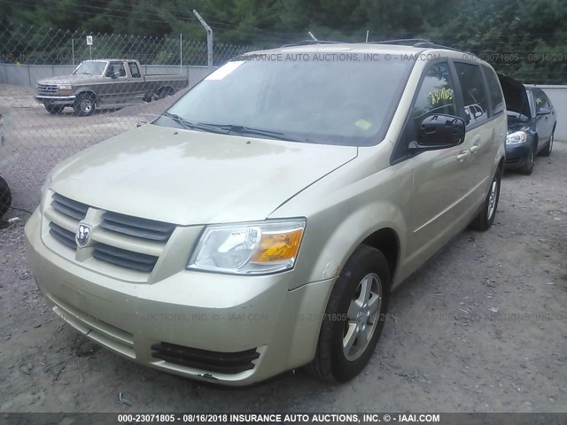 2D4RN3D12AR425646 - 2010 DODGE GRAND CARAVAN HERO GOLD photo 2