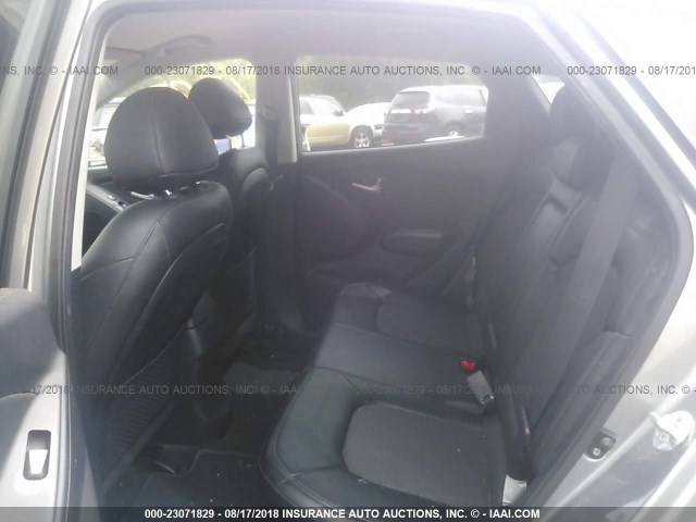 KM8JUCAC4AU093534 - 2010 HYUNDAI TUCSON GLS/LIMITED GRAY photo 8