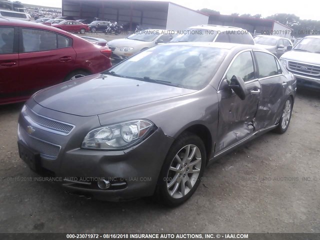 1G1ZE5E01AF221547 - 2010 CHEVROLET MALIBU LTZ 灰色 照片 2