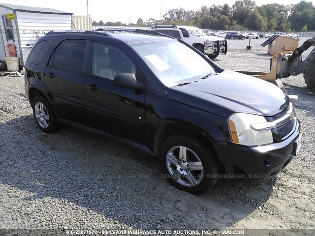 2CNDL43FX86001171 - 2008 CHEVROLET EQUINOX LT BLACK photo 1