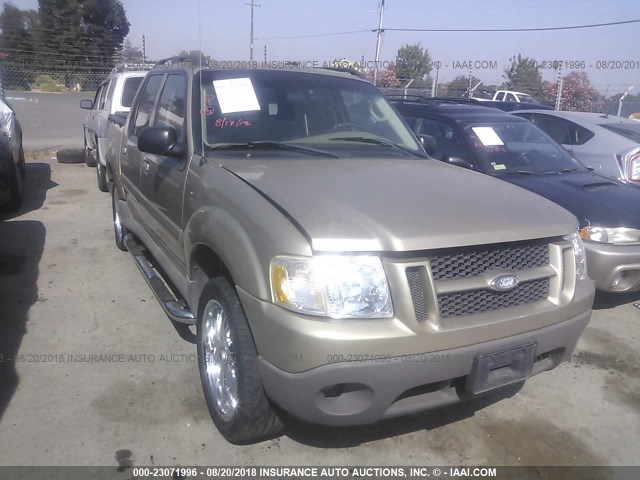 1FMZU67E83UC46268 - 2003 FORD EXPLORER SPORT TR  GOLD photo 1