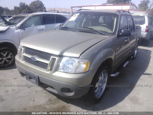 1FMZU67E83UC46268 - 2003 FORD EXPLORER SPORT TR  GOLD photo 2