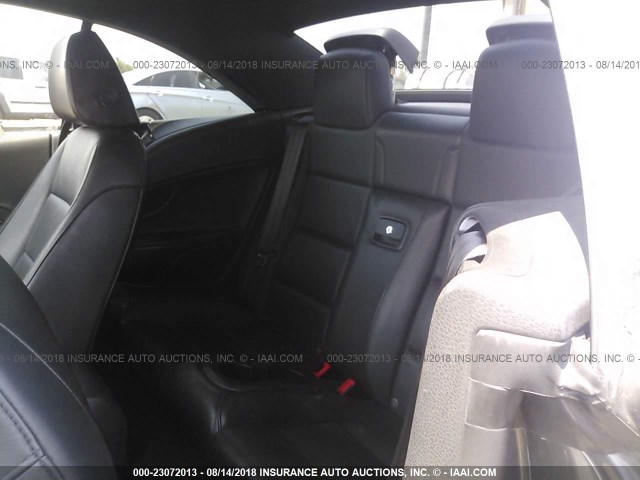 WVWFW7AH6CV007659 - 2012 VOLKSWAGEN EOS LUX/EXECUTIVE Szary zdjęcie 8