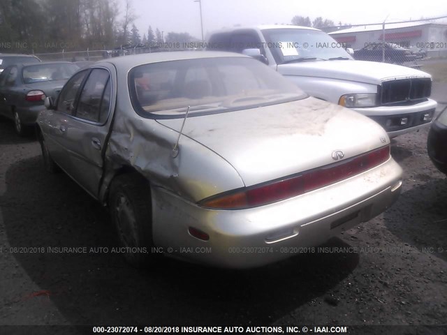 JNKAY21D3TM304347 - 1996 INFINITI J30 GOLD photo 3