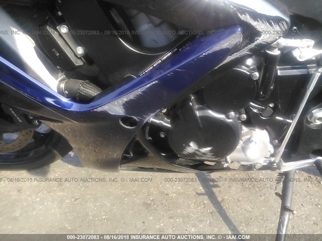 JS1GR7KA472110867 - 2007 SUZUKI GSX-R750 BLUE photo 9