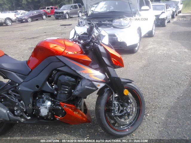 JKAZRCD19CA026476 - 2012 KAWASAKI ZR1000 D ORANGE photo 5