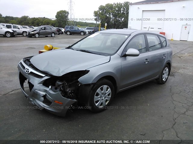 KMHDB8AE4CU137987 - 2012 HYUNDAI ELANTRA TOURING GLS GRAY photo 2