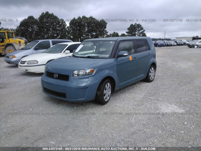 JTLKE50E581019141 - 2008 TOYOTA SCION XB Turkuaz foto 2